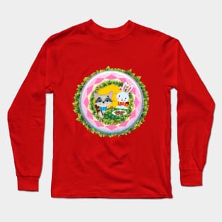 sharing with friends Long Sleeve T-Shirt